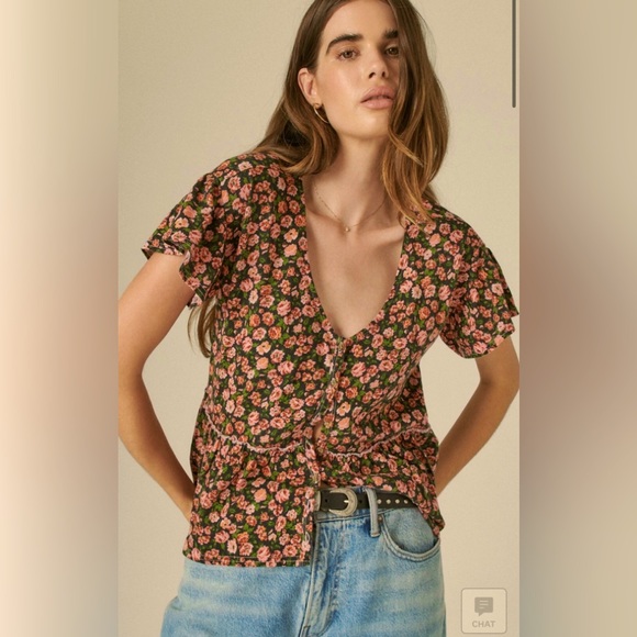 ππNWT! LUCKY BRAND CROP TOP! ππ - Picture 3 of 13